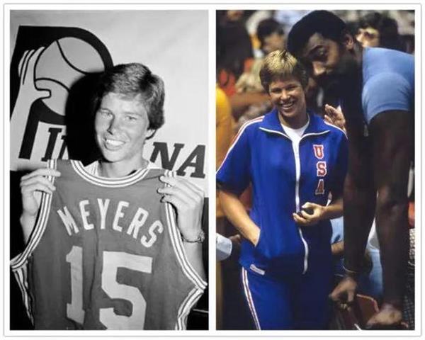 纳西本人其实非常懂如何搞噱头，1979年他曾为步行者签下NBA第一个女球员梅耶斯